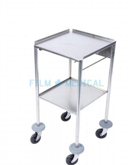 Medical Trolley Square Stainless Steel 